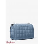 Женская Сумка на Плечо MICHAEL KORS (SoHo Large Studded Quilted Leather Shoulder Bag) 61580-05 Denim