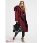 Женская Парка MICHAEL KORS (Water-Resistant Cotton Twill Parka) 65060-05 Темный Ruby