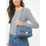 Женская Сумка на Плечо MICHAEL KORS (SoHo Large Studded Quilted Leather Shoulder Bag) 61580-05 Denim