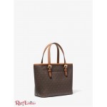 Женская Таут Сумка MICHAEL KORS (Jet Set Travel Extra-Small Logo Top-Zip Tote Bag) 65310-05 Коричневый