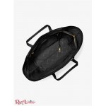 Жіноча Таут Сумка MICHAEL KORS (Carine Large Pebbled Leather Tote Bag) 65490-05 Чорний