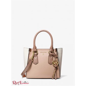 Женская Сумка Сэтчел (Kris Small Color-Block Pebbled Leather Satchel) 61630-05 Sfp/Ltcr/Fwn