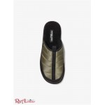 Чоловічий Тапочки MICHAEL KORS (Anders Quilted Nylon Slipper) 65250-05 Оливковий