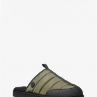 Мужские Тапочки (Anders Quilted Nylon Slipper) 65250-05 Оливковый