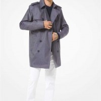 Чоловічий Плащ (Denim-Weave Trench Coat) 48650-05 indigo