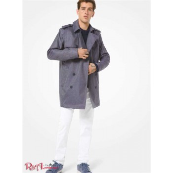 Чоловічий Плащ (Denim-Weave Trench Coat) 48650-05 indigo