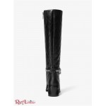 Жіночі Черевики MICHAEL KORS (Elsa Quilted Leather Boot) 61200-05 чорний