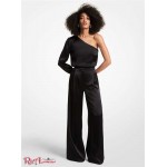 Жіночі Штани MICHAEL KORS (Satin Wide-Leg Pants) 65050-05 чорний