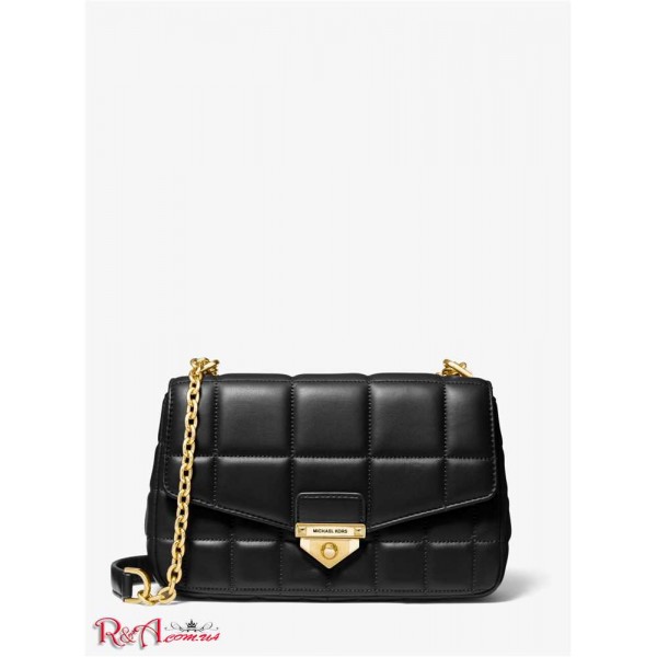 Женская Сумка на Плечо MICHAEL KORS (SoHo Large Quilted Leather Shoulder Bag) 65560-05 Черный
