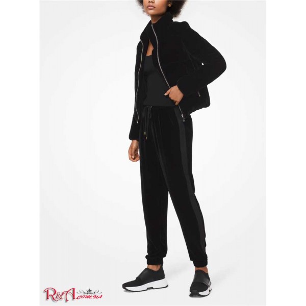 Женская Куртка MICHAEL KORS (Velvet Puffer Jacket) 60930-05 черный