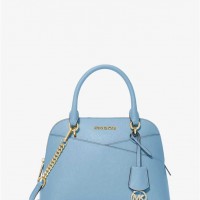 Жіноча Сумка Сетчел (Jet Set Travel Medium Saffiano Leather Dome Satchel) 65360-05 Chambray