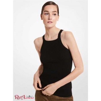 Женский Танк (Stretch Merino Wool Square Neck Tank Top) 61150-05 Черный