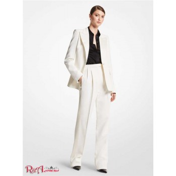 Женская Куртка (Georgina Double Crepe Sable Tuxedo Jacket) 65110-05 ivory