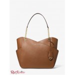 Женская Сумка на Плечо MICHAEL KORS (Jet Set Large Saffiano Leather Shoulder Bag) 65380-05 Багаж
