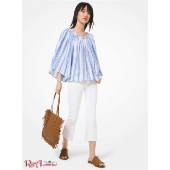 Женские Джинсы (Stretch-Cotton Flared Jeans) 60680-05 Белый