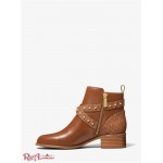 Женские Ботинки MICHAEL KORS (Kincaid Leather and Studded Logo Ankle Boot) 65601-05 Багаж