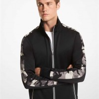 Чоловіча Куртка (Camouflage Scuba Track Jacket) 65101-05 чорний