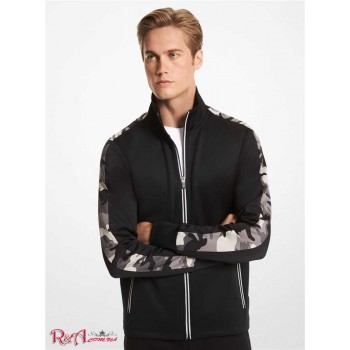 Чоловіча Куртка (Camouflage Scuba Track Jacket) 65101-05 чорний