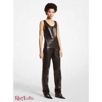 Женский Танк (Plonge Leather Tank Top) 65561-05 черный