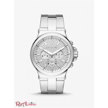 Жіночий Годинник (Oversized Dylan Pave Silver-Tone Watch) 60861-05 срібло