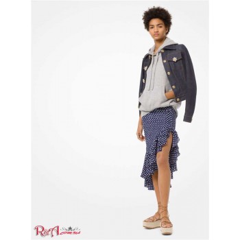 Женская Юбка (Polka Dot Crepe De Chine Rumba Skirt) 61681-05 Морской/Выбор