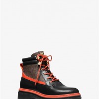 Жіночі Черевики (Turner Leather and Logo Boot) 65631-05 blk/brown