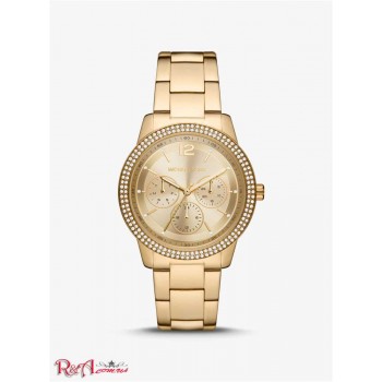 Жіночий Годинник (Oversized Tibby Pave Gold-Tone Watch) 60881-05 золото