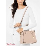 Женская Сумка Сэтчел MICHAEL KORS (Mercer Medium Pebbled Leather Belted Satchel) 65491-05 Нежно-Розовый