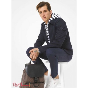 Чоловіча Куртка (Bonded Stretch-Twill Harrington Jacket) 48651-05 опівночі