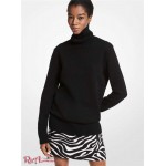 Женская Водолазка MICHAEL KORS (Joan Cashmere Turtleneck Sweater) 65151-05 Черный