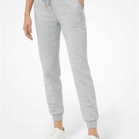 Женские Джоггеры (Drawstring Organic Cotton Blend Joggers) 64971-05 Жемчужный Серый