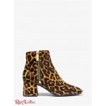 Женские Ботинки MICHAEL KORS (Alane Leopard Calf Hair Ankle Boot) 49631-05 butterscoch