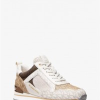 Жіночі Кросівки (Wilma Color-Block Logo and Mesh Trainer) 61201-05 крем multi