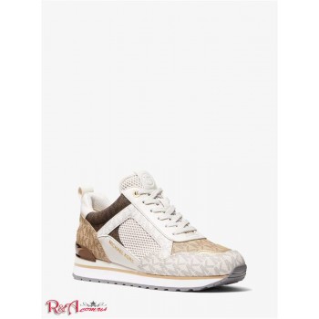 Женские Кроссовки (Wilma Color-Block Logo and Mesh Trainer) 61201-05 Крем Multi