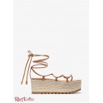 Жіночий Сандалі MICHAEL KORS (Mabal Leather Flatform Sandal) 49171-05 Жолудь