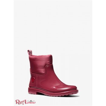 Жіночі Черевики (Blakely Logo Tape PVC and Nylon Rain Boot) 61211-05 Berry