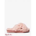 Женские Сандалии MICHAEL KORS (Lala Faux Fur Slide Sandal) 65271-05 Sunset Роза