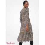 Жіноча Сукня MICHAEL KORS (Embellished Paisley Cotton Lawn Puff-Sleeve Dress) 48501-05 карамель
