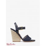 Жіночий Сандалі MICHAEL KORS (Priya Leather and Jute Sandal) 49201-05 Midnight