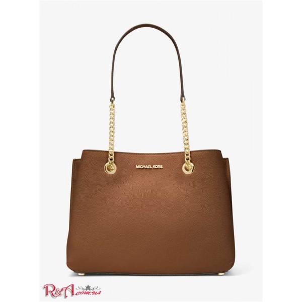 Женская Сумка на Плечо MICHAEL KORS (Teagan Large Pebbled Leather Shoulder Bag) 65351-05 Багаж