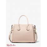 Женская Сумка Сэтчел MICHAEL KORS (Mercer Medium Pebbled Leather Belted Satchel) 65491-05 Нежно-Розовый