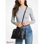 Женская Сумка Сэтчел MICHAEL KORS (Jet Set Travel Medium Saffiano Leather Dome Satchel) 65361-05 Черный