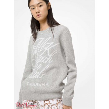 Жіночий Світшот (Cotton and Cashmere MK Beach Club Sweatshirt) 53251-05 перл сірий