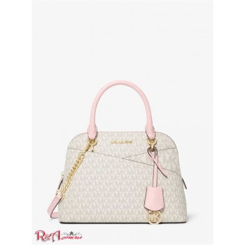 Женская Сумка Сэтчел (Jet Set Medium Logo Dome Satchel) 61491-05 Pwd Румяна Мульти