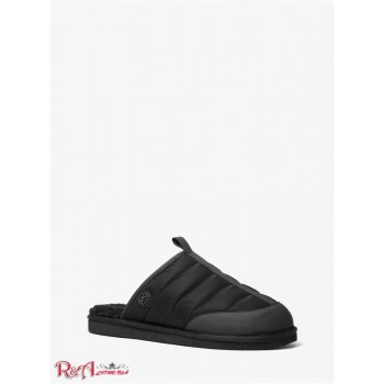 Чоловічий Тапочки (Anders Quilted Nylon Slipper) 65251-05 Чорний