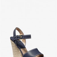 Жіночий Сандалі (Priya Leather and Jute Sandal) 49201-05 Midnight