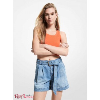 Женские Шорты (Denim Belted Shorts) 60761-05 Vtg Cs Wsh