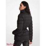 Женская Куртка MICHAEL KORS (Asymmetrical Quilted Nylon Packable Puffer Jacket) 61122-05 Черный