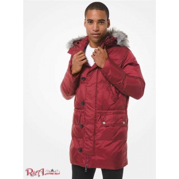 Чоловіча Парку (Faux Fur Trim Nylon Parka) 61052-05 мерло