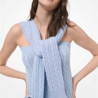 Жіночий Хелтер (Cable Cashmere Halter) 48932-05 Небесно-Блакитний